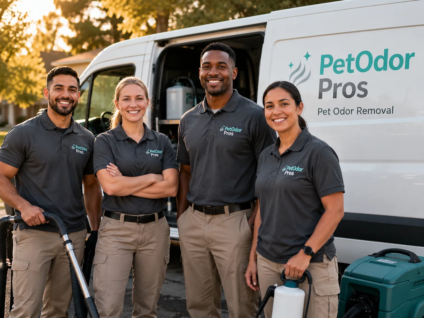 Pet Odor Removal team serving Quincy, OH